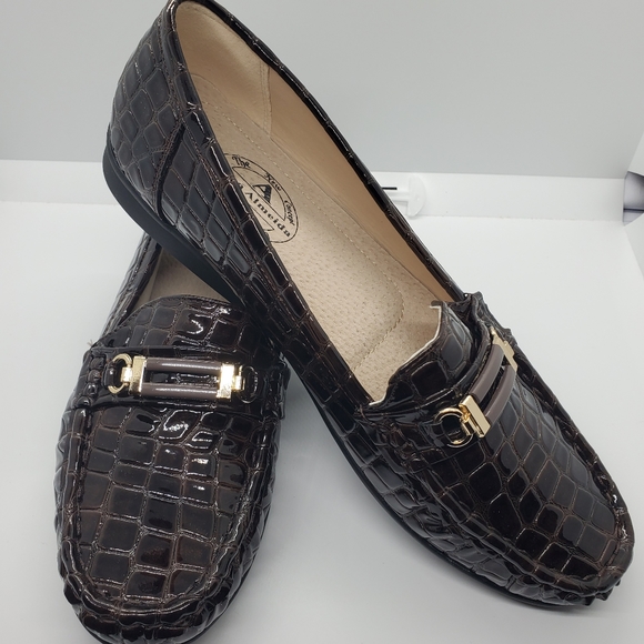 Rossi Shoes - ROSSI Croco Flats